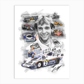 Stefan Bellof 1 Art Print