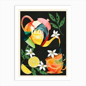 Tea Time 1 Art Print