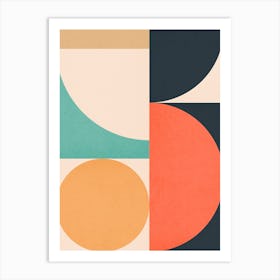 Art of circles in harmony 28 Art Print