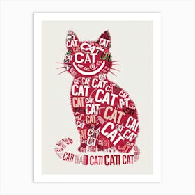 Cat Cat Cat Art Print