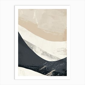 Neutral Dreams Minimalist Style Art Print