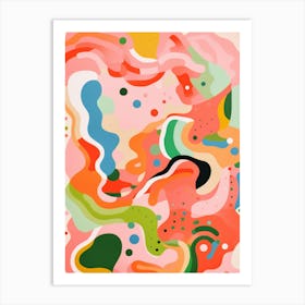 Abstract Painting 124 Art Print