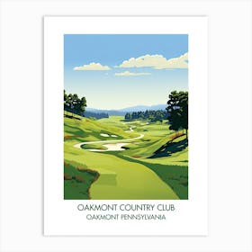Oakmont Country Club   Oakmont Pennsylvania 1 Art Print