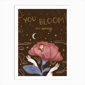 Bloom In Spring Art Print