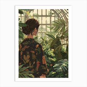 In The Garden New York Botanical Gardens 1 Art Print