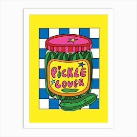 Jar of Pickles and Dills Art Print