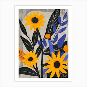 Sunflowers Canvas Print 1 Art Print