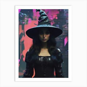 Witchy Lorelie Art Print