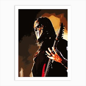 Mick Thomson Art Print