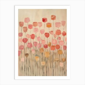 Pink Poppies 5 Art Print