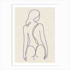 Woman'S Body Art Print