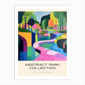 Abstract Park Collection Poster Cheonggyecheon Park Seoul 3 Art Print