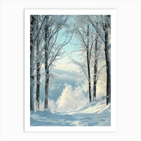 Winter Forest 2 Art Print