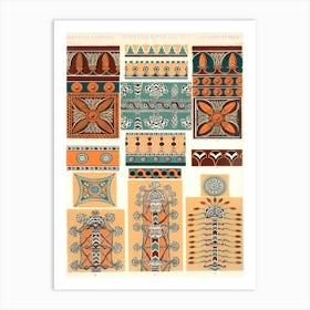 Vintage Pattern, Owen Jones                  Art Print