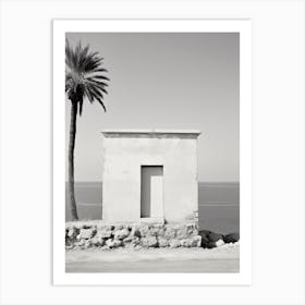 Paphos, Cyprus, Black And White Photography 3 Art Print