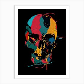 Skull Painting 5 Art Print