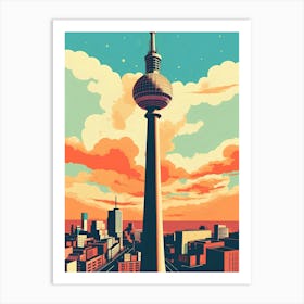 Berlin Tv Tower Art Print