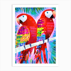 Parrots Art Print