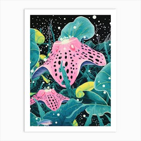 Venus Flytrap | Inspired by Yayoi Kusama 1 Art Print