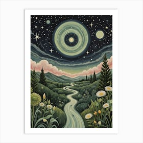 Dream Of Stars Art Print