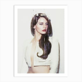 Lana Del Rey Beauty Art Print