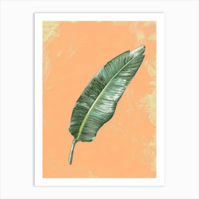 Banana Leaf 25 Art Print