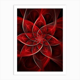 Fractal Geometry Abstract 5 Art Print