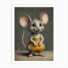 Little Mouse Art Print