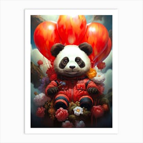 Panda Bear Art Print