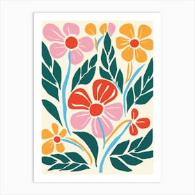 Floral Painting 3 Art Print