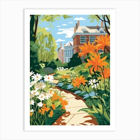 Smith College Botanic Garden Usa Illustration 2  Art Print