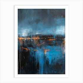 'Blue Light' Art Print