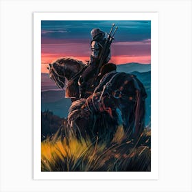 The Witcher 1 Art Print