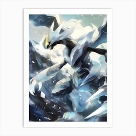 Kyurem Pokemon Anime Manga Japan Poster Art Print