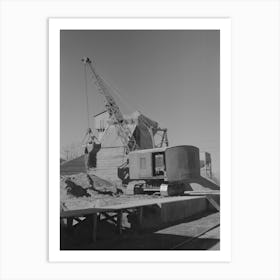 Untitled Photo, Possibly Related To Concrete Mixing Plant, Oklahoma City, Oklahoma By Russell Lee Art Print