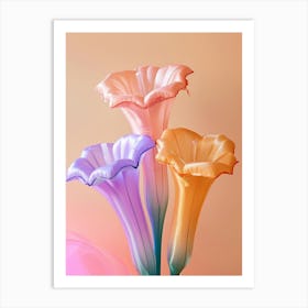 Dreamy Inflatable Flowers Coral Bells 2 Art Print