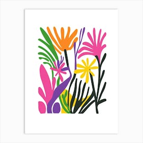 Tropical Flowers 12 Art Print