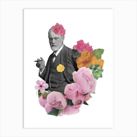 Freud Collage Art Print