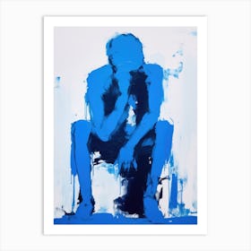 'Blue' 3 Art Print