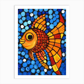 Goldfish Painting Art Print