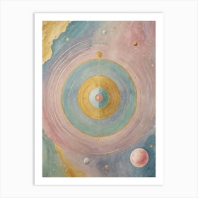 Planetary System Art Print