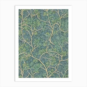 Pinyon Pine tree Vintage Botanical Art Print