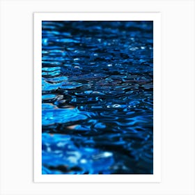 Blue Water 6 Art Print