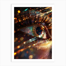 Eye Of The Future 1 Art Print