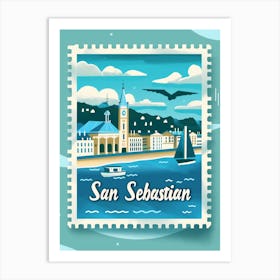 San Sebastian Art Print