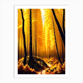 Twilight Forest 8 Art Print