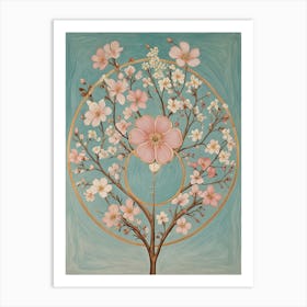 Cherry Blossom Branch 1 Art Print