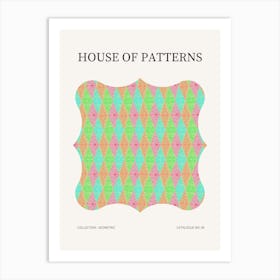 Geometric Pattern Poster 8 Art Print