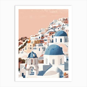 Santorini 21 Art Print