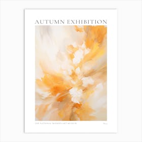 Autumn Exhibition Modern Abstract Poster 3 Art Print